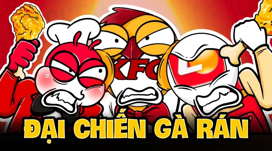 So sánh giá KFC và Lotteria