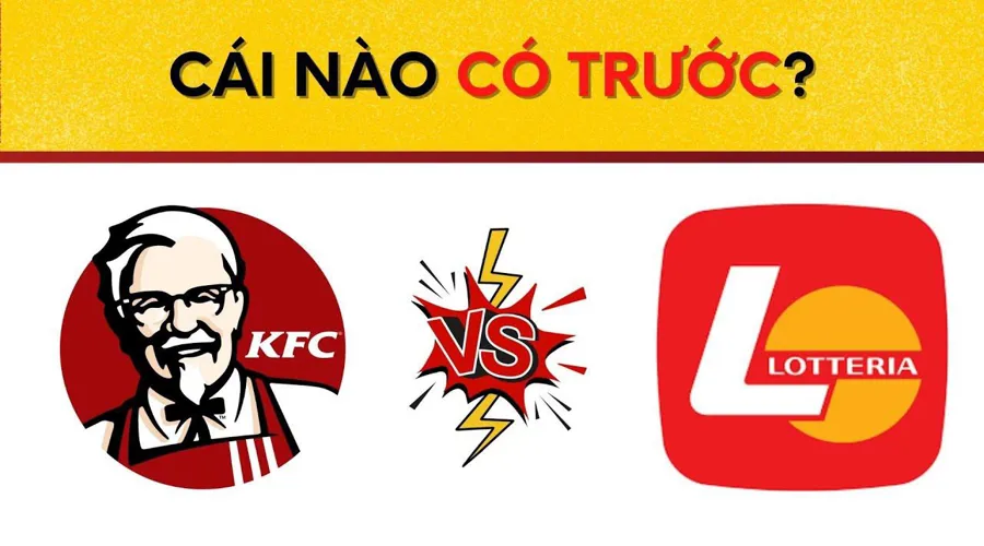 So sánh gà rán KFC và Lotteria